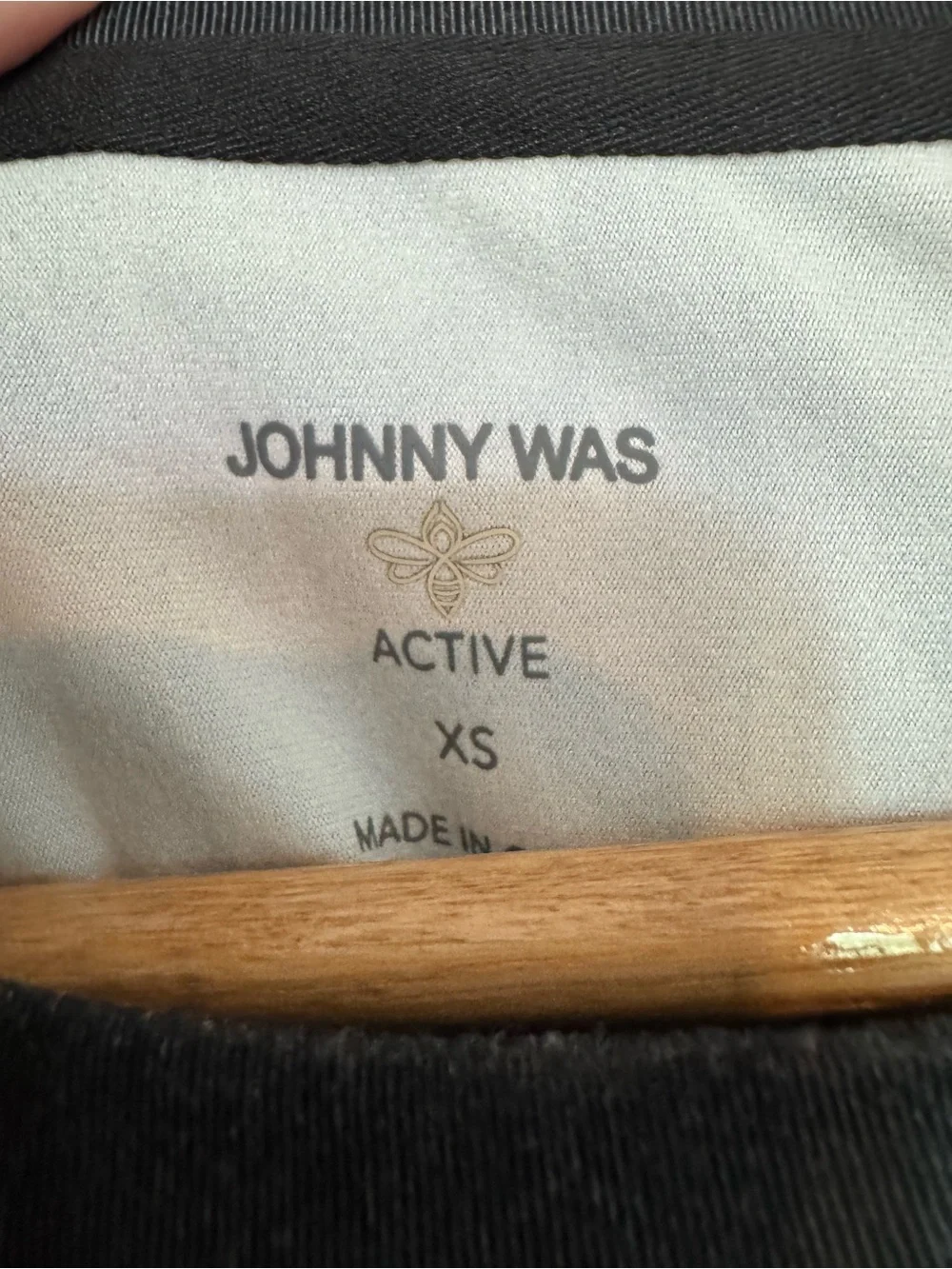 Johnny Was Active French Leopard Drop Shoulder Top XS
